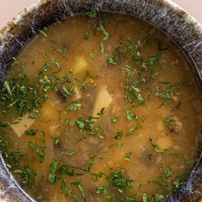 Домашний суп из белых грибов в Avgust13 по цене 795 ₽