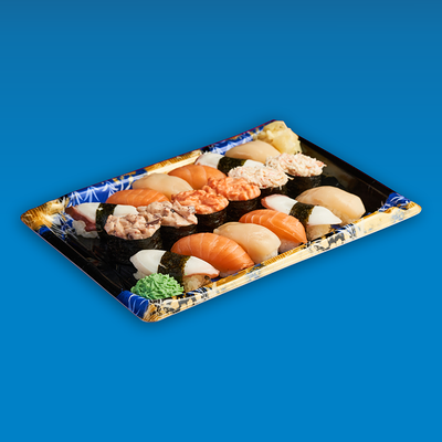 Тори (Набор суши и гунканов - лосось, осьминог, гребешок, краб) в Yume sushi по цене 2790 ₽