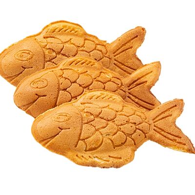 Три рыбки с малиновым кремом в GODZILLA по цене 5 р.