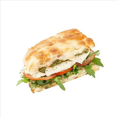 Краст-сэндвич с моцареллой и томатами в Zotman Pizza по цене 320 ₽