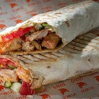 Шаурма Xl с курицей и колбаской пепперони в Гирос SPARTA