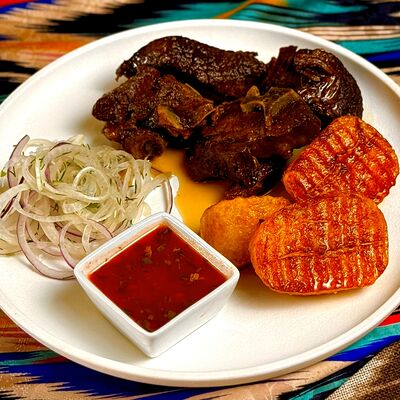 Казан-кебаб с картофелем в Чайхана Арафа по цене 835 ₽