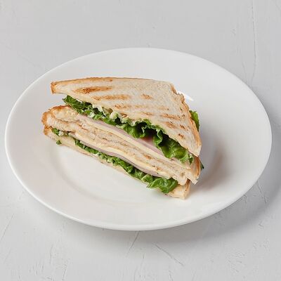 Сэндвич с ветчиной и сыром в Компот по цене 180 ₽