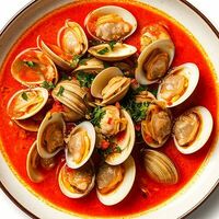 Вонголе в соусе в Ракушка