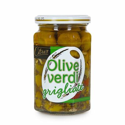 Оливки зелёные Citres Белла Чериньола без косточки на гриле, 290/ Италия в Азбука Вкуса Экспресс Меню по цене 509 ₽