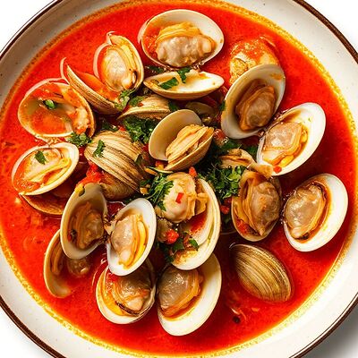 Вонголе в соусе в Ракушка по цене 750 ₽