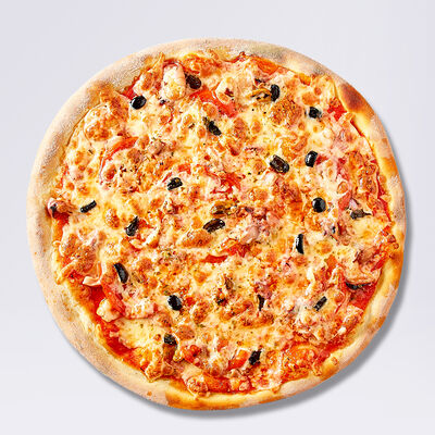 Пицца с морепродуктами в Дом роллов по цене 480 ₽