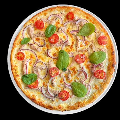 Пицца Каччиаторе на тонком тесте в Пицца для друзей по цене 924 ₽