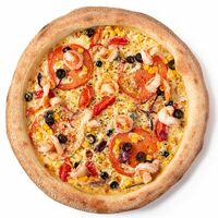 С креветками в Dens Pizza