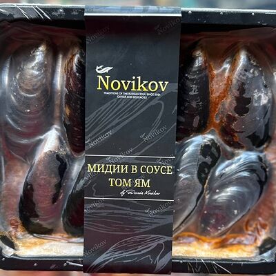 Мидии в соусе Том ям (Novikov) в Red Раки по цене 1250 ₽