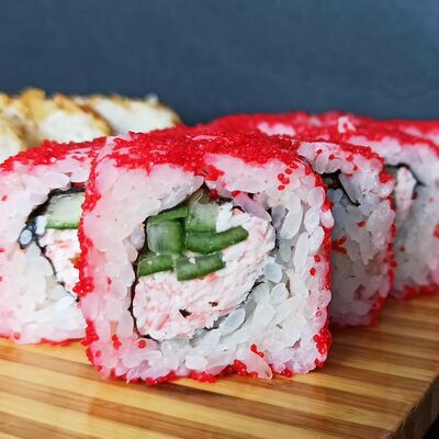 Калифорния с крабом в ГансРолл по цене 385 ₽