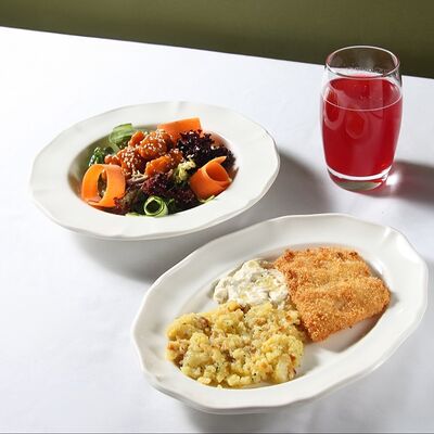 Бизнес-ланч из двух блюдв Кукумбер по цене 650 ₽