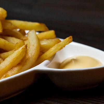 Картофель фри в Steak Blues по цене 150 ₽