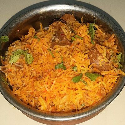 Бриани с ягненком (Dum ki biryani Mutton) в Little India OM-NIRVANA по цене 800 ₽