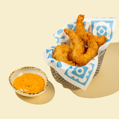 Креветки в кляре 5 шт с соусом том ям в Сицилия по цене 605 ₽