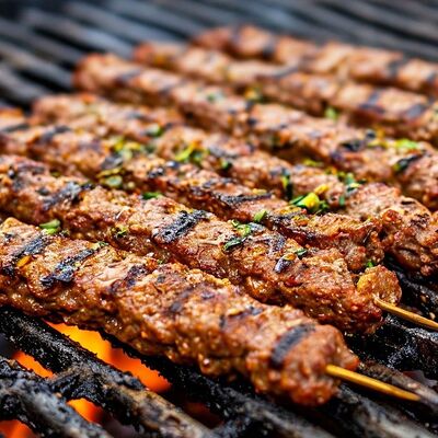 Люля-кебаб на мангале в Рай вкуса по цене 550 ₽
