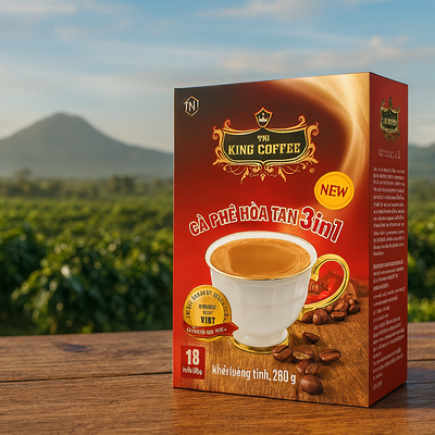 Растворимый кофе King 3in1 288 g в Вьетнамская кухня CYCLO по цене 550 ₽