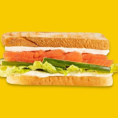 Сэндвич с семгой в Координаты по цене 330 ₽