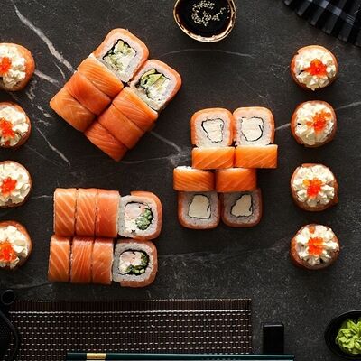 Сет Филадельфия люксв SUSHI LAND LUXURY по цене 4800 ₽