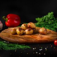 Картофель на углях в Lamadjo 8888