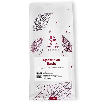 Зерновой кофе Бразилия Basic в Coffeebrain по цене 2800 ₽