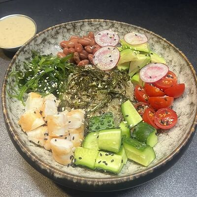 Боул с креветкой в Лось Лосось по цене 860 ₽