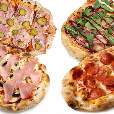 Комбо №3 в Некруглая пицца и роллы по цене 2451 ₽