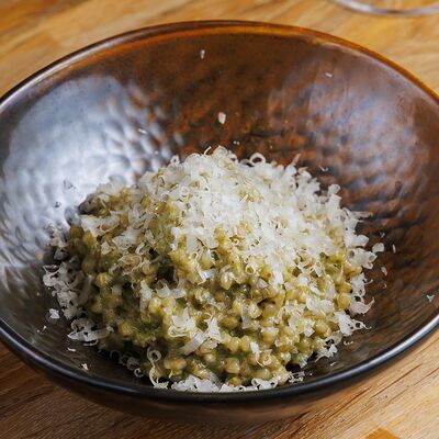 Зелёная греча с пармезаном в AGATA по цене 310 ₽