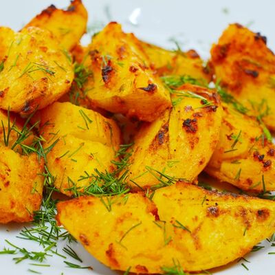 Картофель на мангале в Мангал и мясо по цене 181 ₽