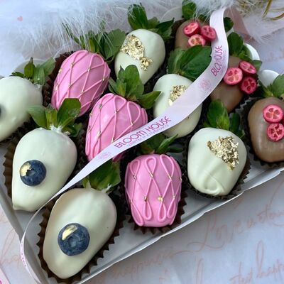 Клубника в шоколаде Признание в Bloom House по цене 2450 ₽