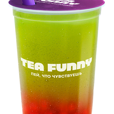 Матча Киви зеленый M в Tea funny Bubble tea по цене 430 ₽