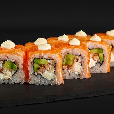 Имбирный лосось в Суши муши по цене 729 ₽