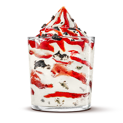 Айс Твист Клубничный в Бургер Кинг по цене 190 ₽