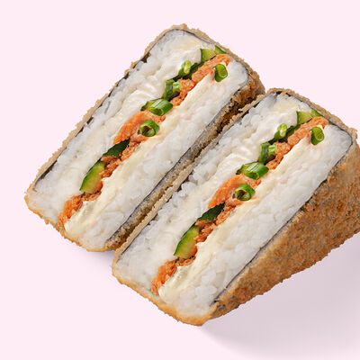 Ёнигири лосось терияки темпура в Ёбидоёби по цене 649 ₽