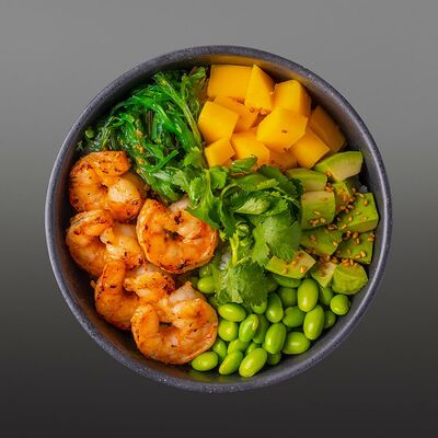 Поке с креветками в OUGI по цене 1350 ₽