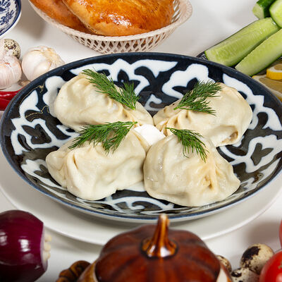 Манты (ручная лепка) в Самарканд PLOVE CENTER по цене 130 ₽