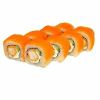 Роллы Филадельфия с темпурной креветкойв Sushi tan