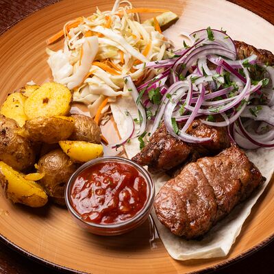 Комбо Шашлык из свинины в Ноев Ковчег по цене 620 ₽