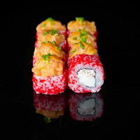 Ролл тартар с лососем и манго в Sushiman