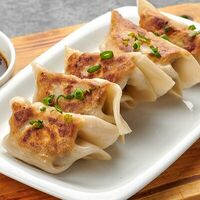 Домашние японские пельмени Гедза с тигровыми креветками в Japan Corner