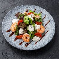 Креветки гриль со страчателлой в Дубок