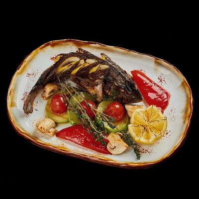 Дорадо запеченная в Леон по цене 1100 ₽