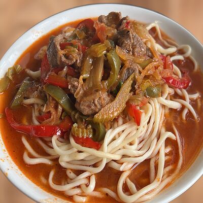 Лагман уйгурский в Ясин по цене 410 ₽