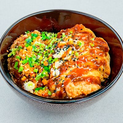 Рис со свининой кацу в Soupramen по цене 600 ₽