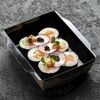Ролл с лососем и Спайси соусом, слабосоленый лосось в Naturado по цене 950