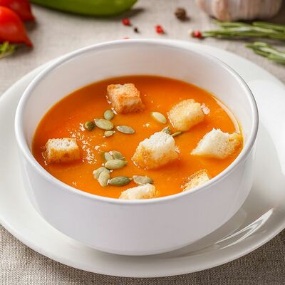 Суп-пюре из тыквы в Кроко конди по цене 230 ₽