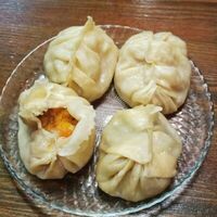 Манты с тыквой в Буду манты