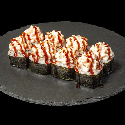 Ролл Запеченный с семгой в Суши-бар Кингё по цене 510