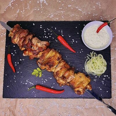 Филе Бедра в Бардак на углях по цене 600 ₽