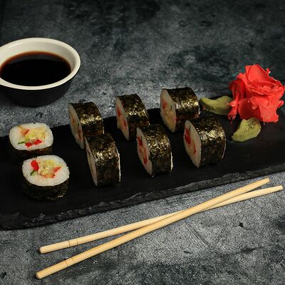 Роллы Овощные в Уфтанма по цене 170